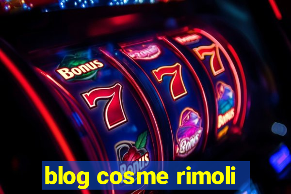 blog cosme rimoli